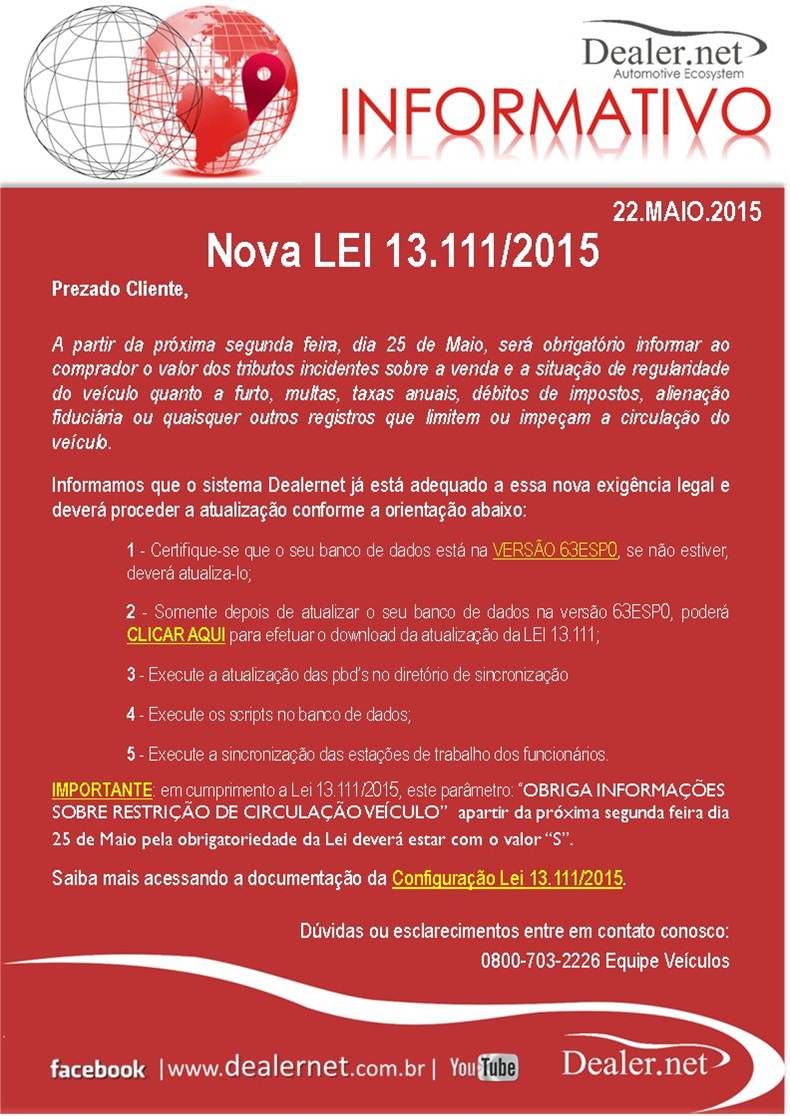 Arquivo:CPD e TI - ATUALIZACAO DEALERNET NOVA LEI 13.111-2015 052015.jpg