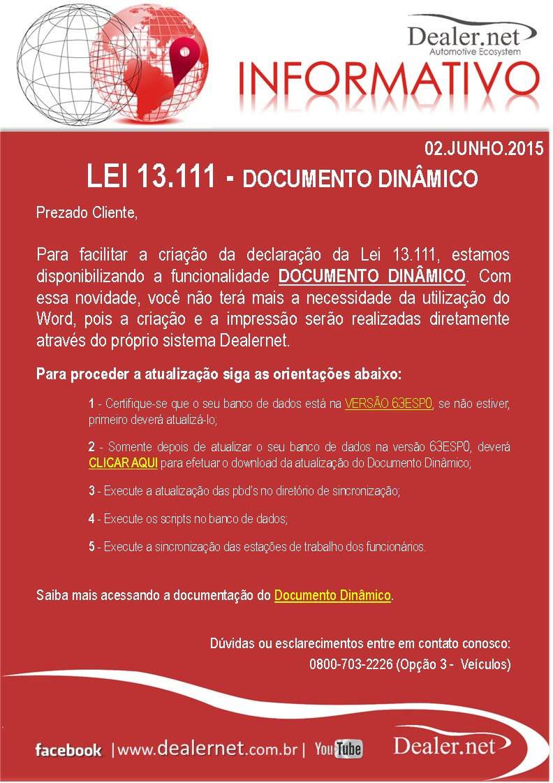 Arquivo:CPD e TI - ATUALIZACAO DEALERNET NOVA LEI 13.111-2015.jpg